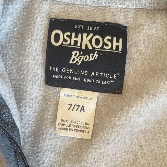 OshKosh B'gosh Kids Jacket Sweater spring clothes - Picture 4 of 6